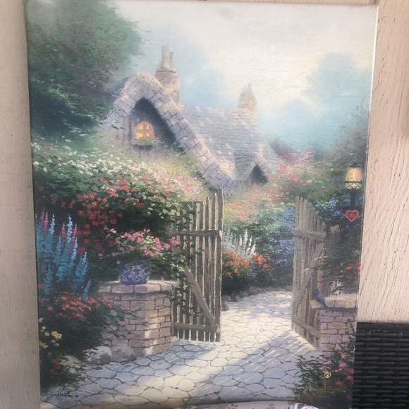Limited Edition Thomas Kinkade Painting - Picture 1 of 4